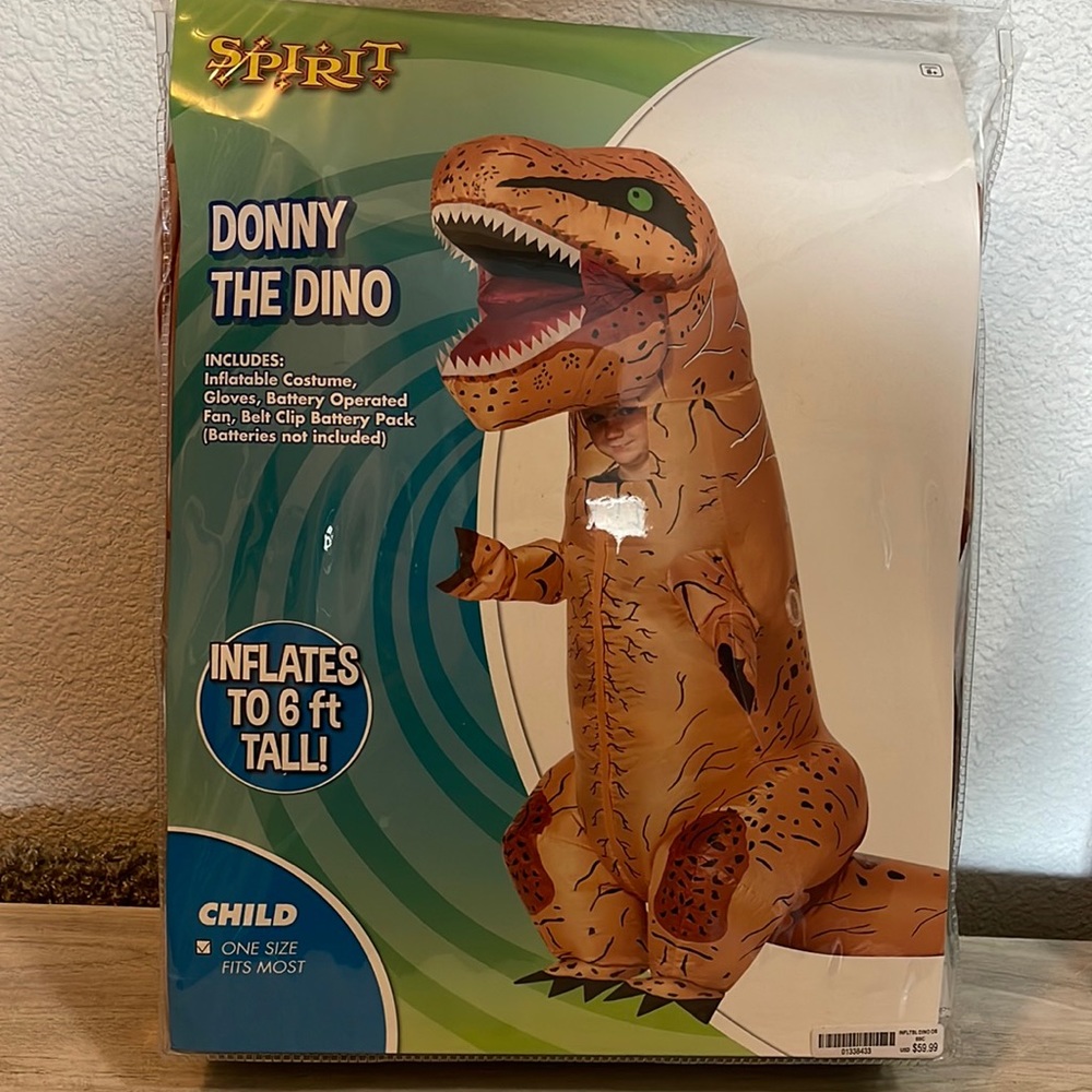 Inflatable Dino Costume